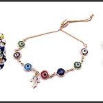 best multi color evil eye bracelet