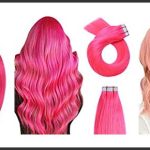 best pink tape in hair extensions