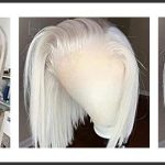 best platinum blonde human hair lace front wig