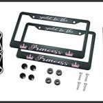 best princess license plate frames