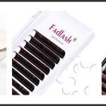 best red and black eyelash extensions