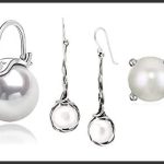 best sterling silver pearl earrings