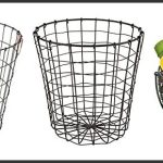 best tall round wire basket