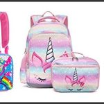 best unicorn backpack and lunchbox