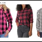 best pink and black flannel