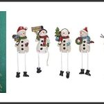 best snowman shelf sitters with dangling legs