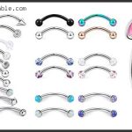 best vertical labret piercing jewelry