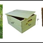 best wooden crate with lid